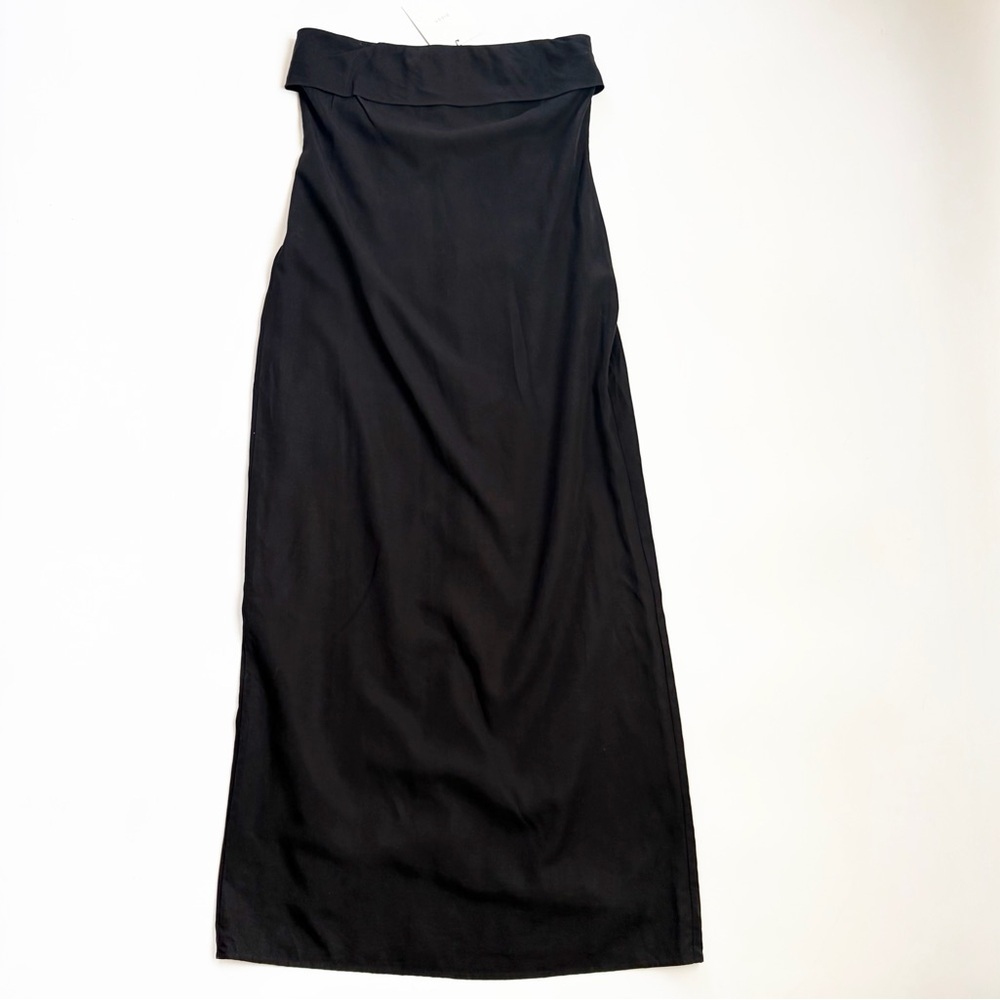 NWT DISSH Kai Strapless Midi Tube Dress Black Column Size 6 - Picture 11 of 15